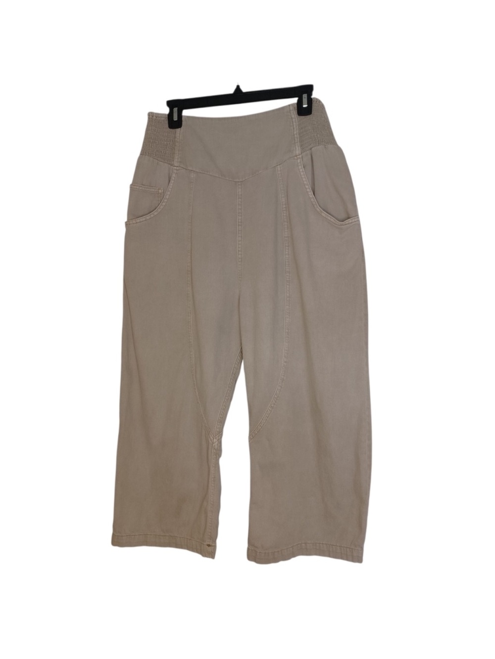 Free People We the Free Lunan Crop Pants Sz Medium - Picture 2 of 11